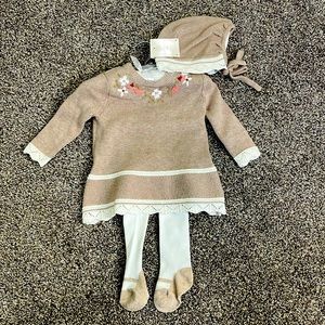 Max Studio Baby Dress Set 0-3 months